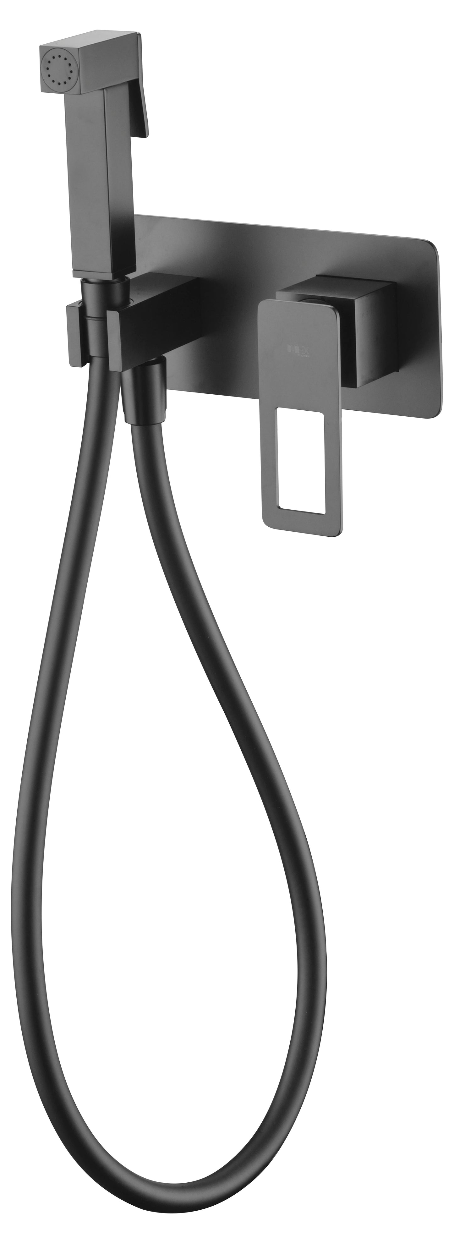 Single-Handle Bidet Concealed Sweden Matte Black | IMEX