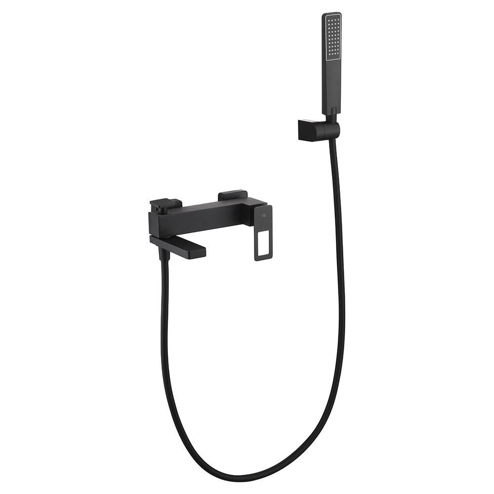 Faucet Bath/Shower Sweden Matte Black | IMEX