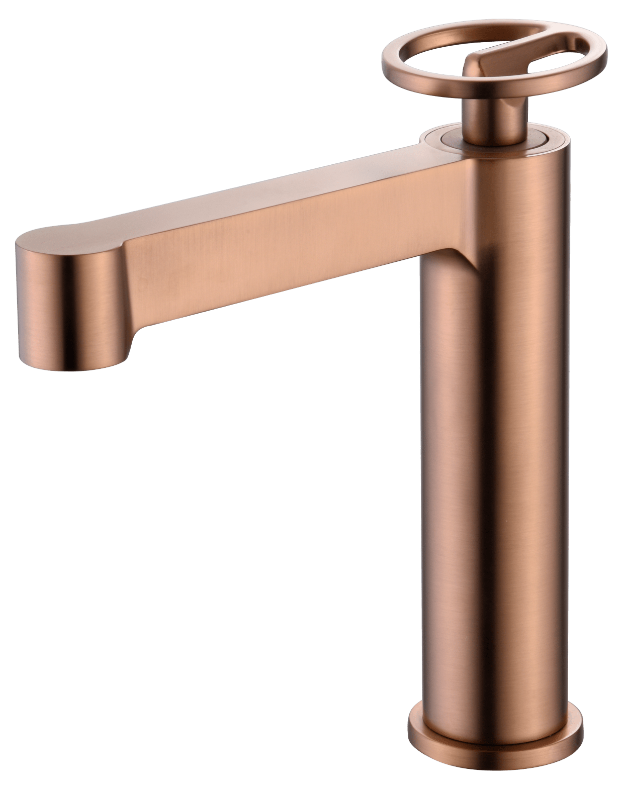Single-Handle Basin Olimpo Brushed Rose Gold | IMEX