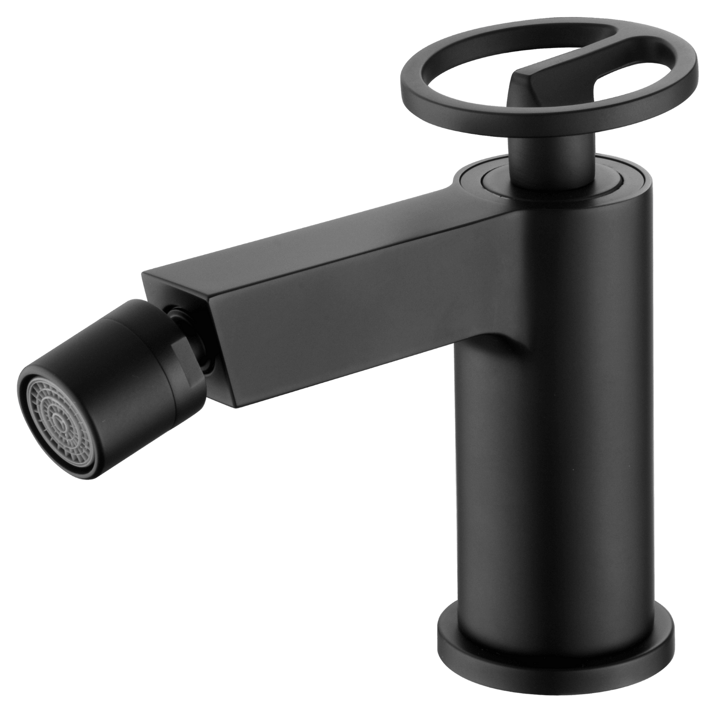 Single-Handle Bidet Olimpo Matte Black | IMEX