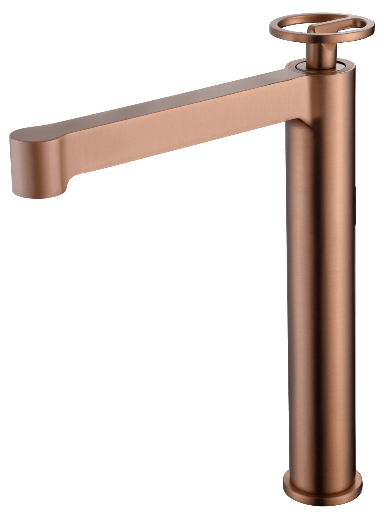 Single-Handle Basin Olimpo Brushed Rose Gold | IMEX