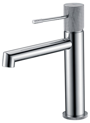 Chrome Single Lever Basin Faucet Modern Minimalist Design, view 2