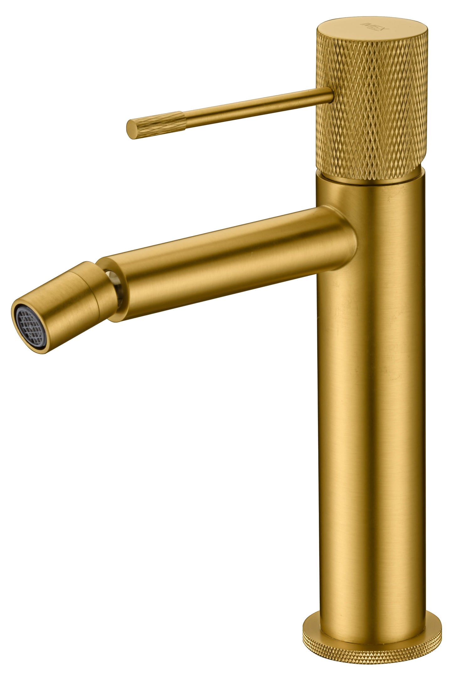 Single-Handle Bidet Line Brushed Gold | IMEX