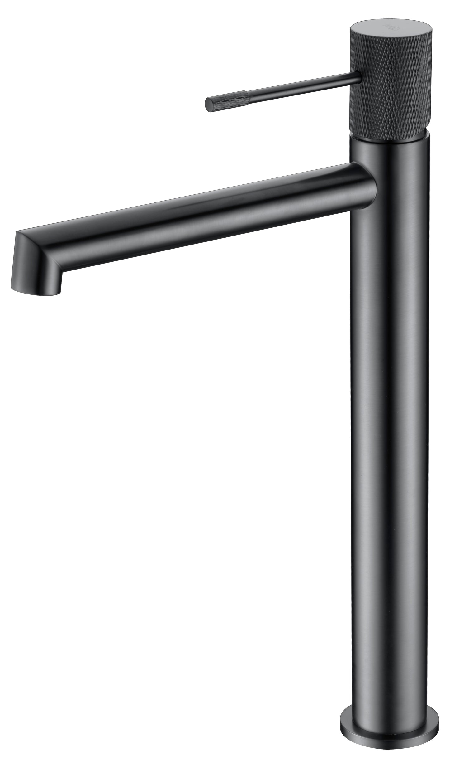 Single-Handle Basin Line Black Gum Metal | IMEX