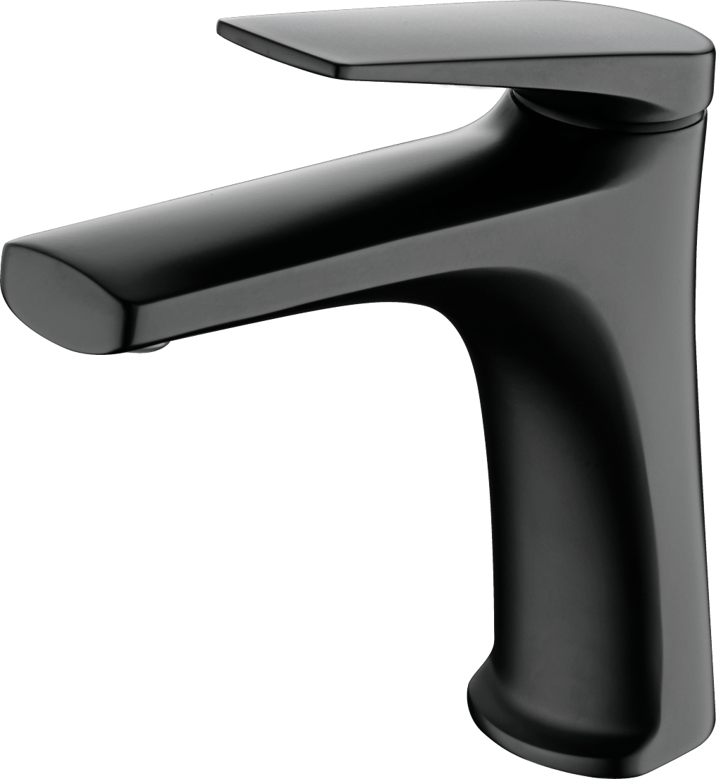 Single-Handle Basin Delos Matte Black | IMEX