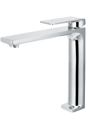 Chrome Single Lever Basin Faucet Modern Design, view 2