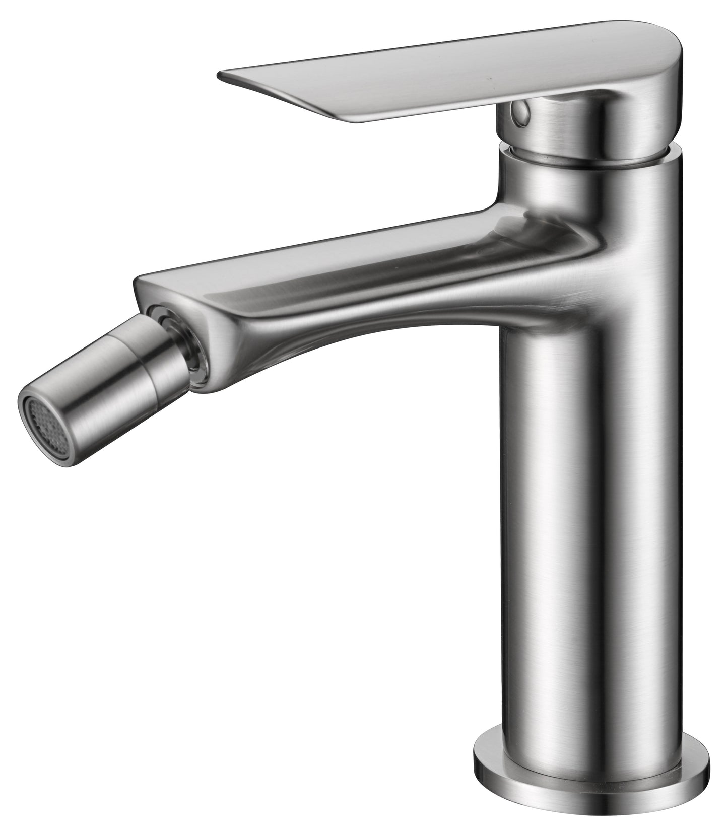Single-Handle Bidet Ural Brushed Nickel | IMEX