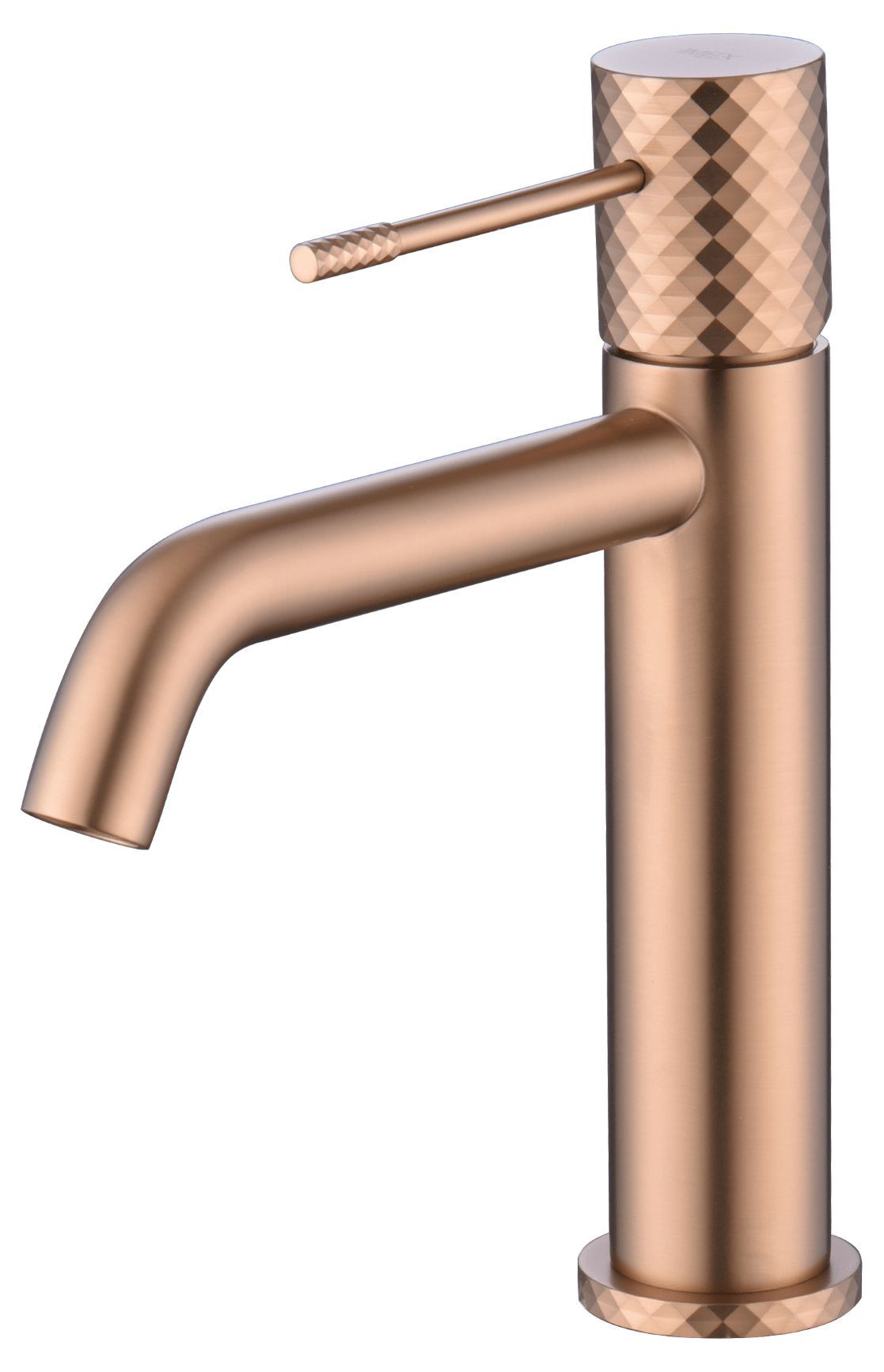 Single-Handle Basin Genoa Brushed Rose Gold | IMEX