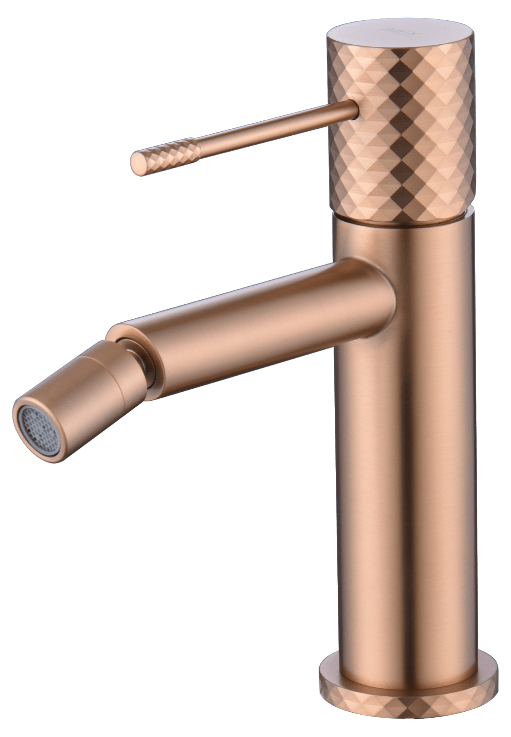 Single-Handle Bidet Genoa Brushed Rose Gold | IMEX