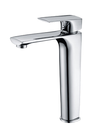Bali Chrome Basin Mixer Tall Single Lever Faucet, view 2