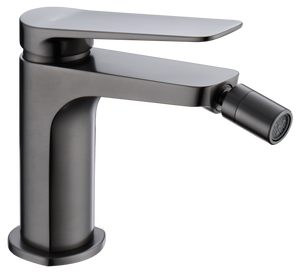 Black Gun Metal Bidet Mixer Single Handle Contemporary, view 2