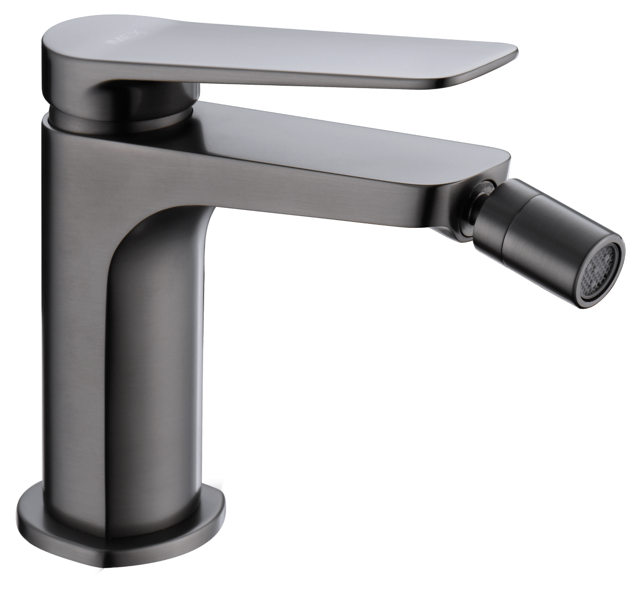 Single-Handle Bidet Naples Black Gun Metal | IMEX