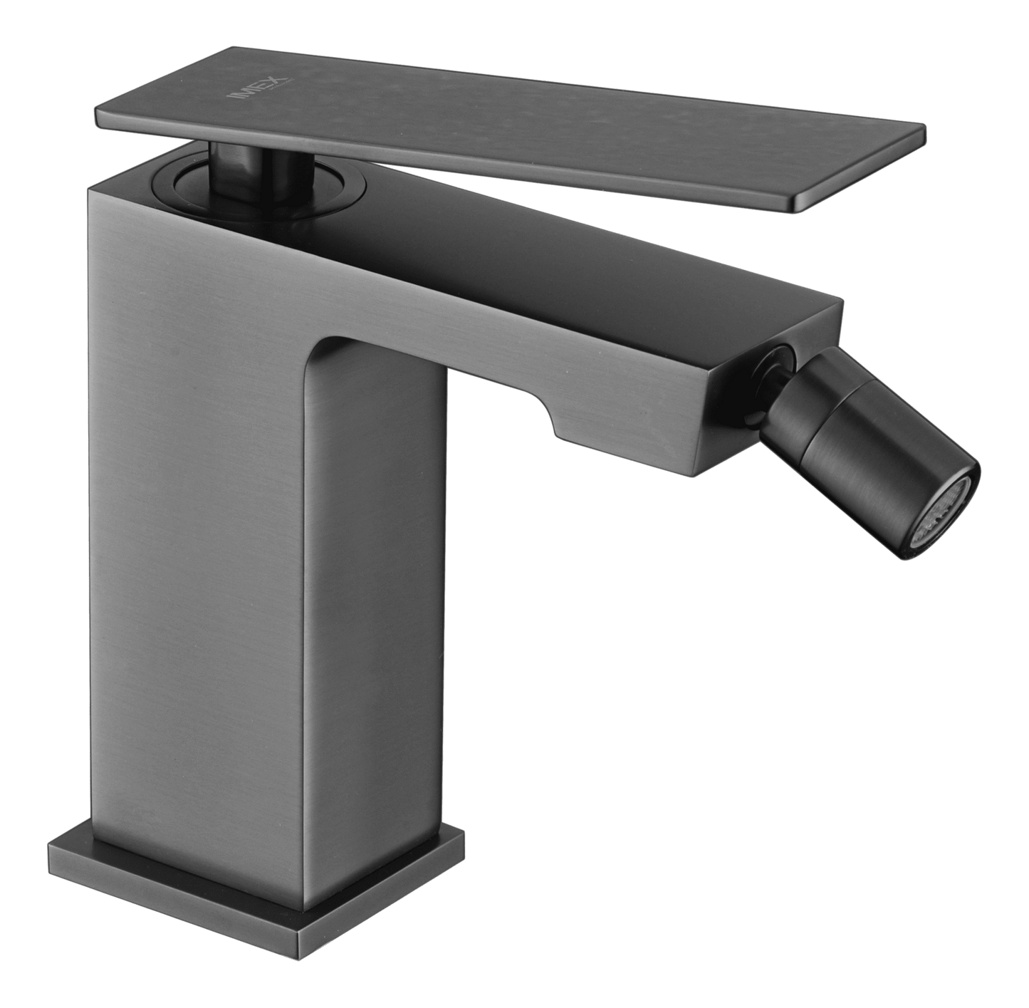 Single-Handle Bidet Pisa Black Gun Metal | IMEX
