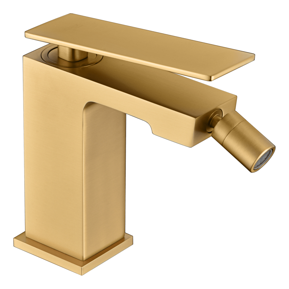 Single-Handle Bidet Pisa Brushed Gold | IMEX