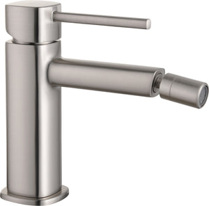 Toscana Brushed Nickel Single Lever Bidet Mixer, main product view