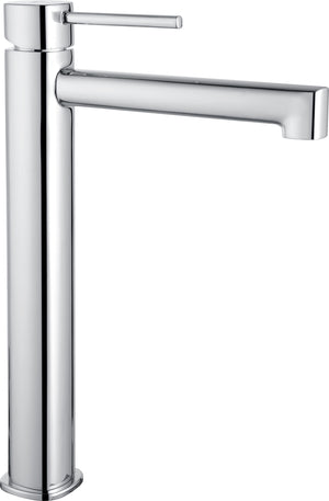 Toscana Chrome Tall Single Lever Basin Mixer, main product view