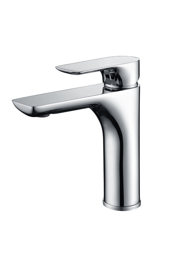 Chrome Single Lever Sink Mixer with Modern Design, view 2