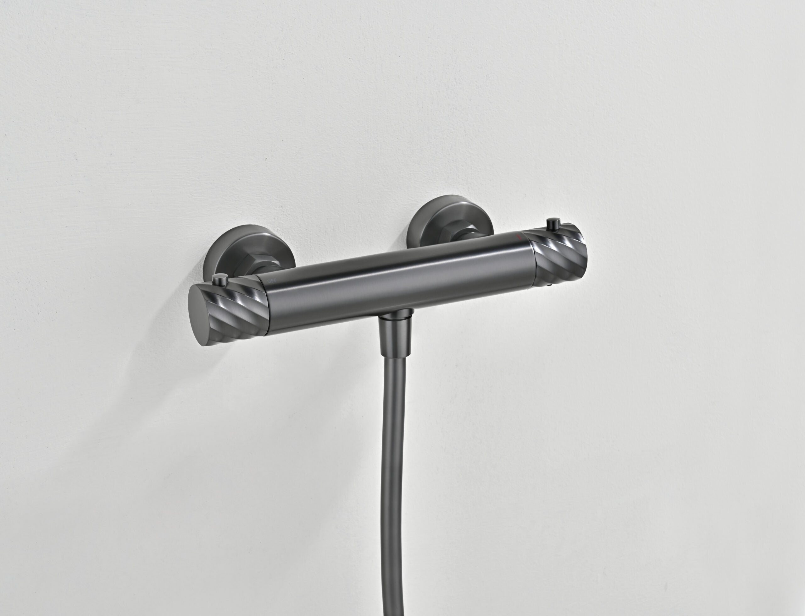 Bless Black Gun Metal Thermostatic Shower Kit, view 2