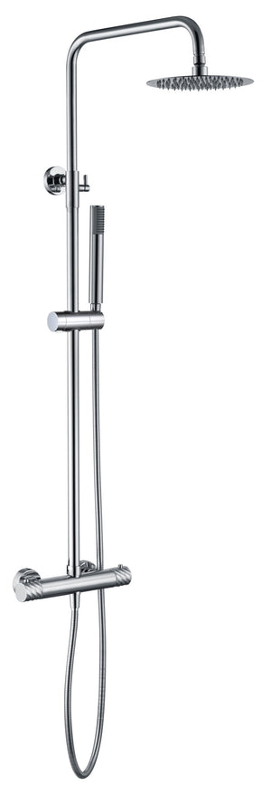Bless Chrome Thermostatic Shower Set, main product view
