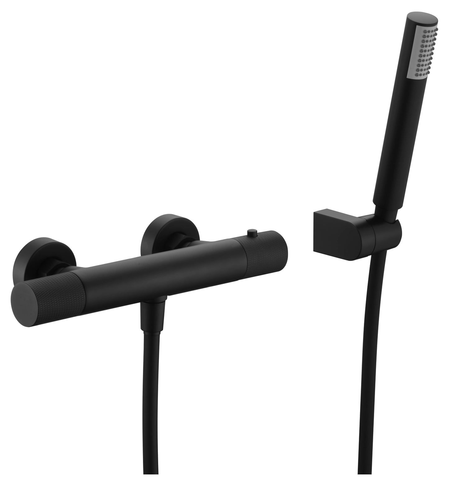 Faucet Shower Thermostatic Line Matte Black | IMEX