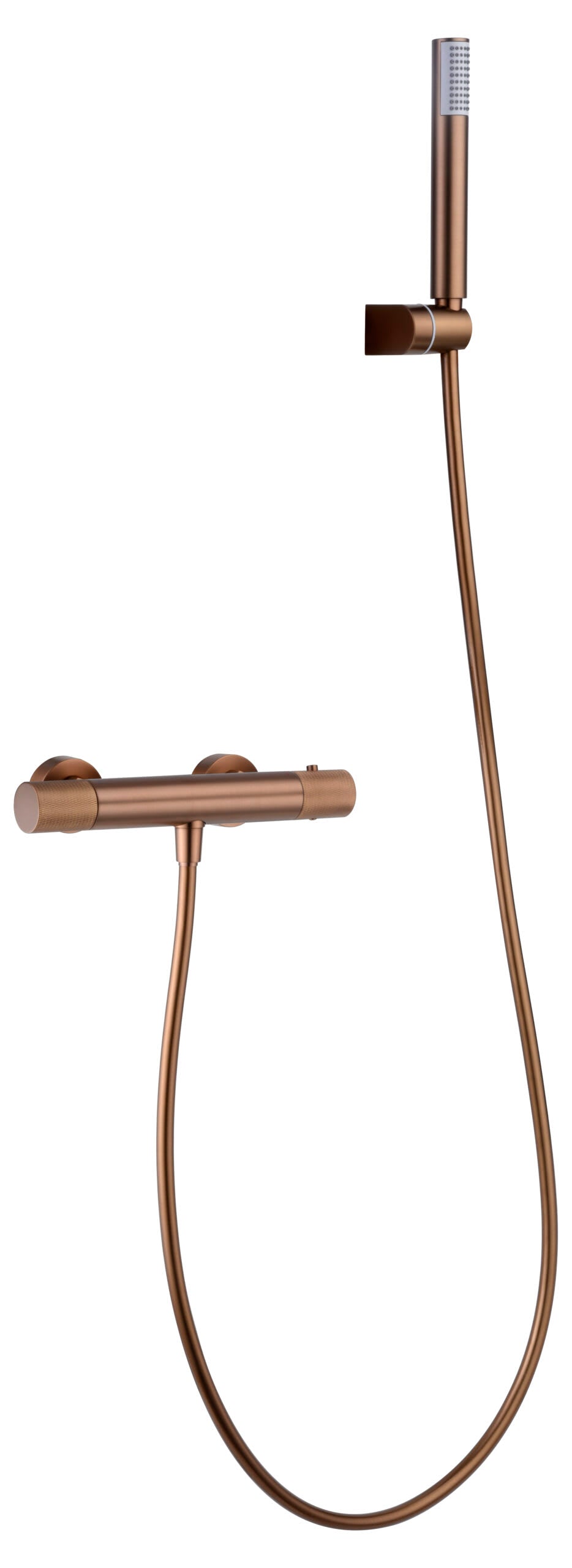 Kit Shower Thermostatic Line Brushed Rose Gold | IMEX