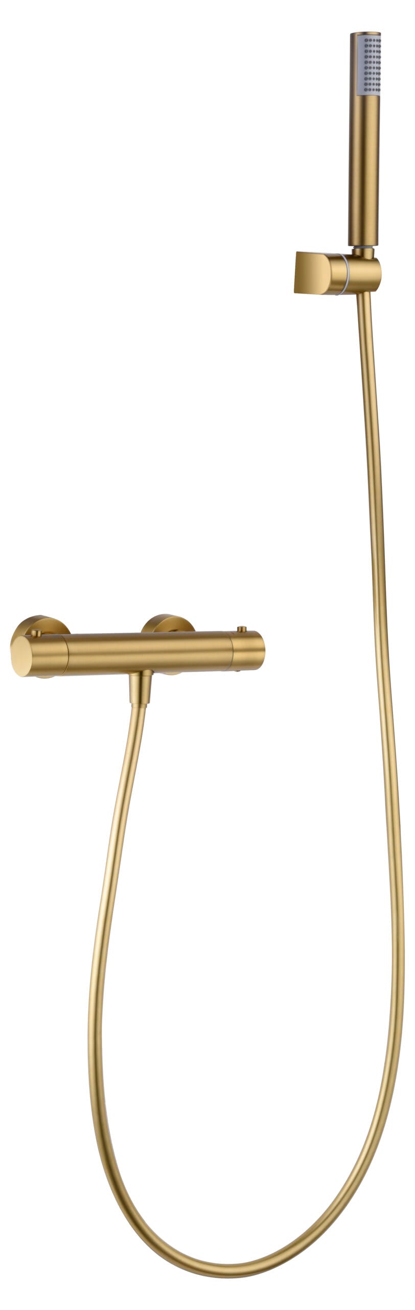 Kit Shower Thermostatic Monza Brushed Gold | IMEX