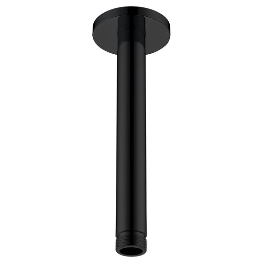 Ceiling Shower Arm Round Matte Black | IMEX