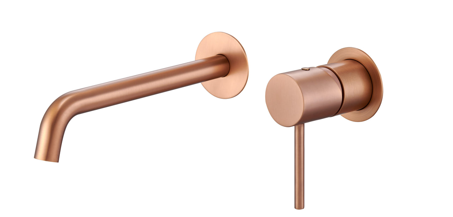 Single-Handle Basin Concealed Monza Rose Gold Cepill | IMEX