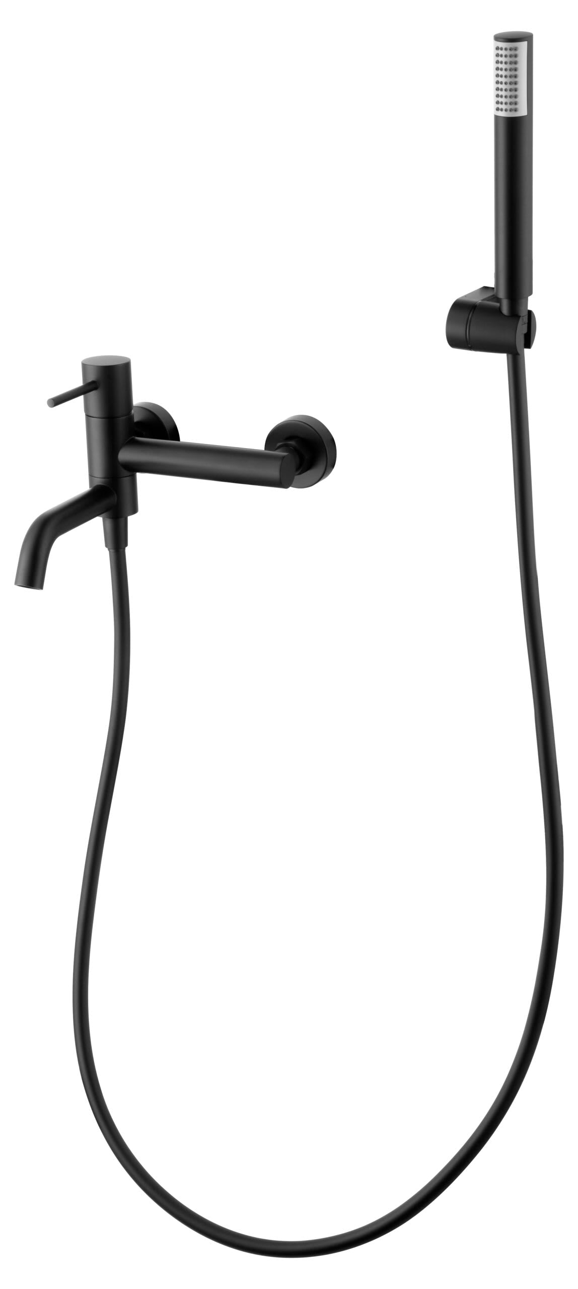 Single-Handle Kit Bath/Shower Monza Matte Black | IMEX