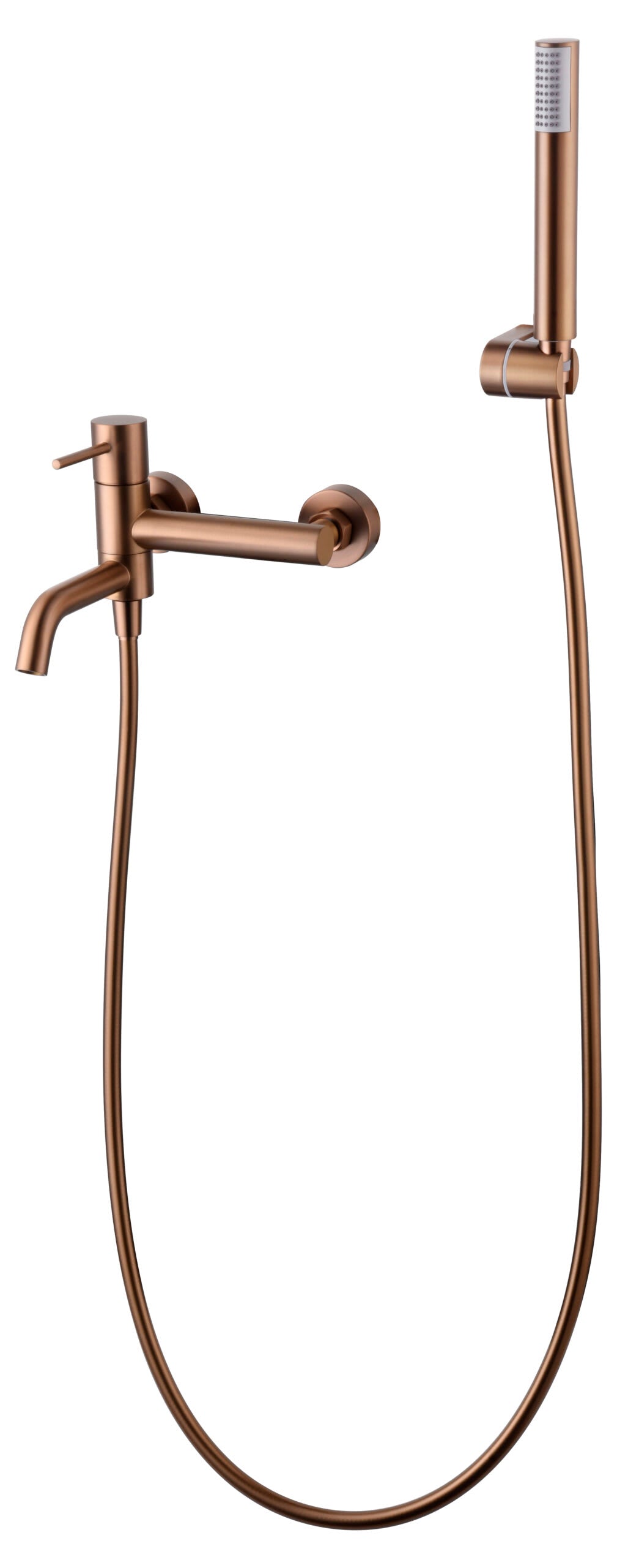 Single-Handle Kit Bath/Shower Monza Brushed Rose Gold | IMEX