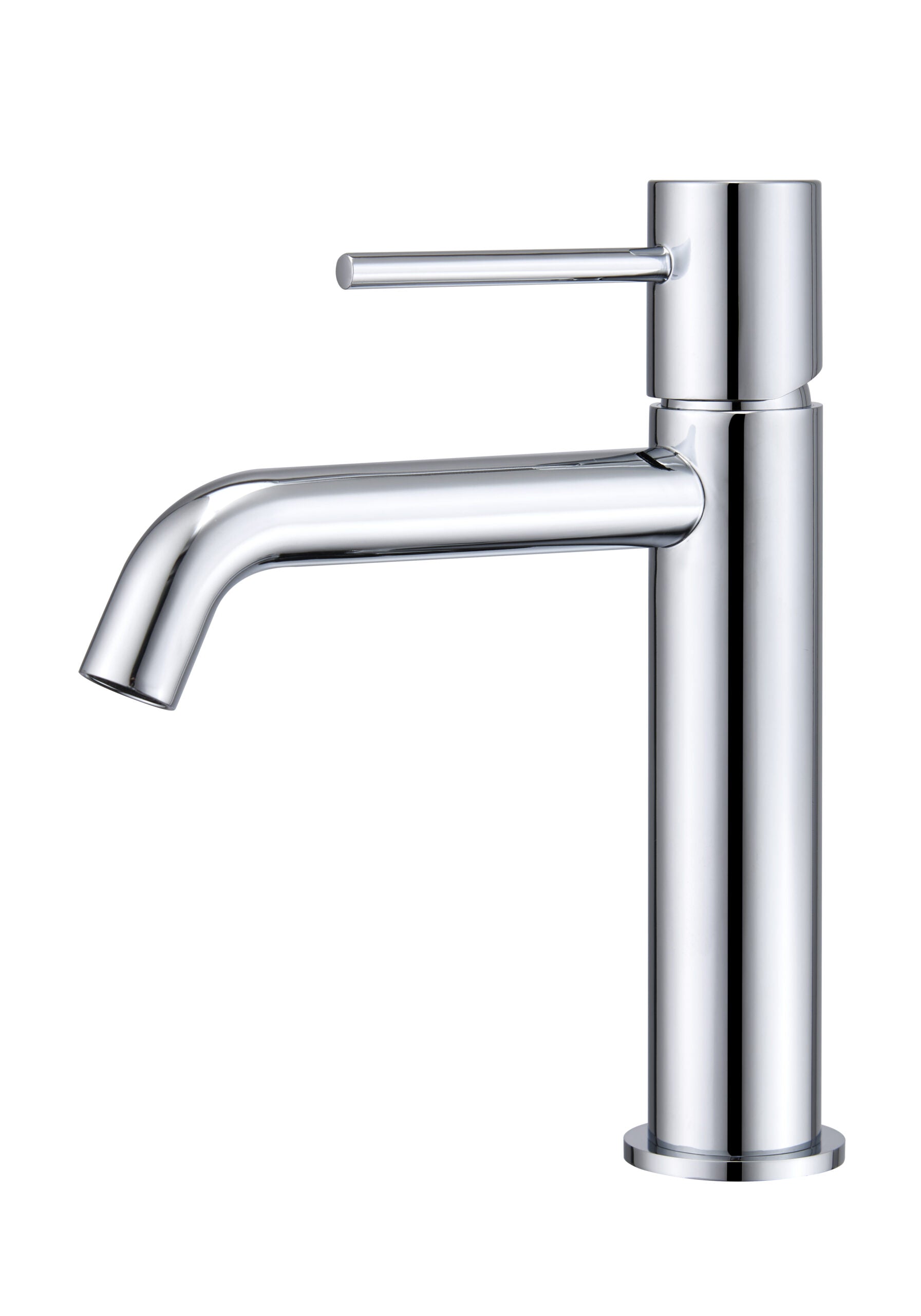 Monza Chrome Single Lever Basin Mixer Faucet, view 2