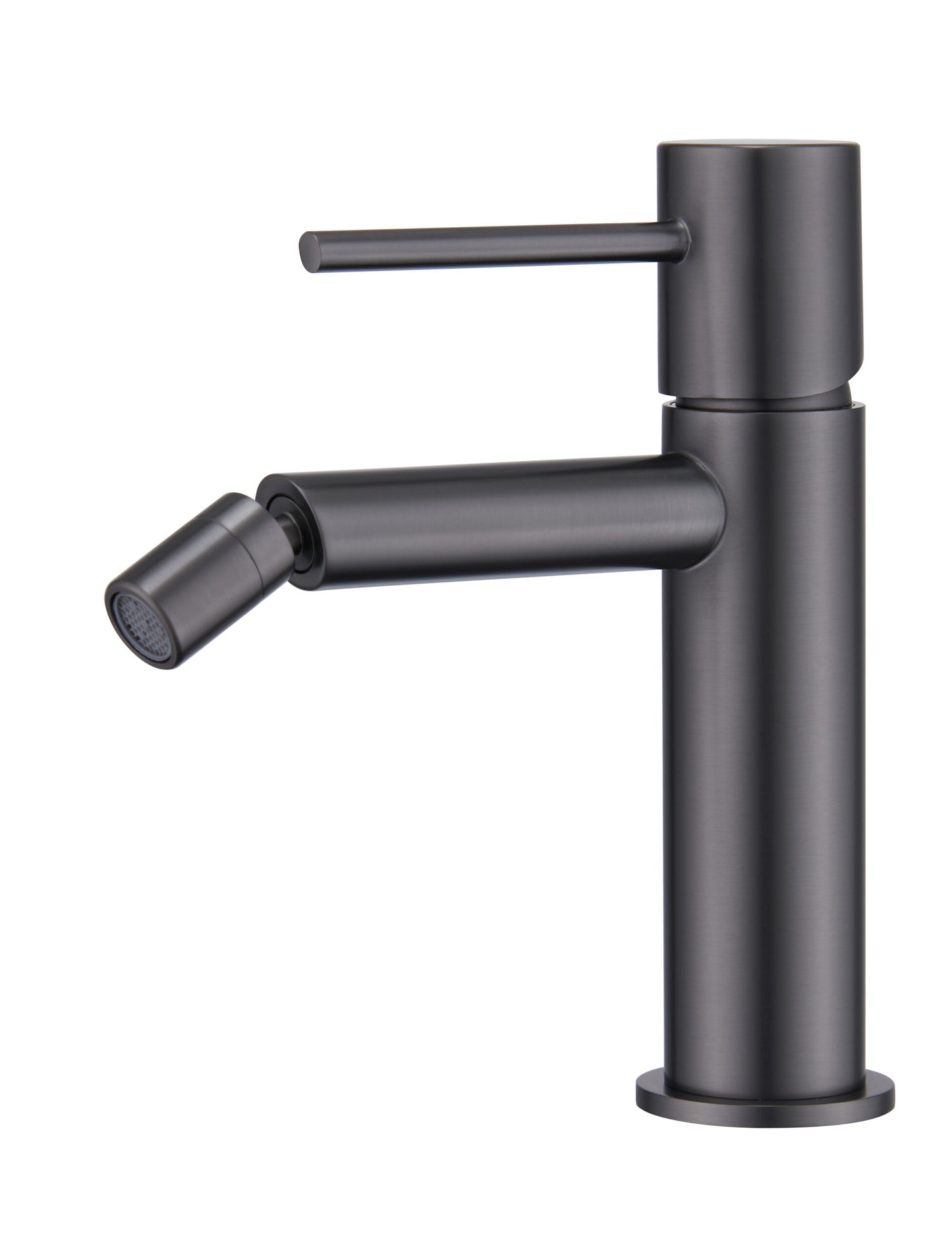 Single-Handle Bidet Monza Black Gun Metal | IMEX