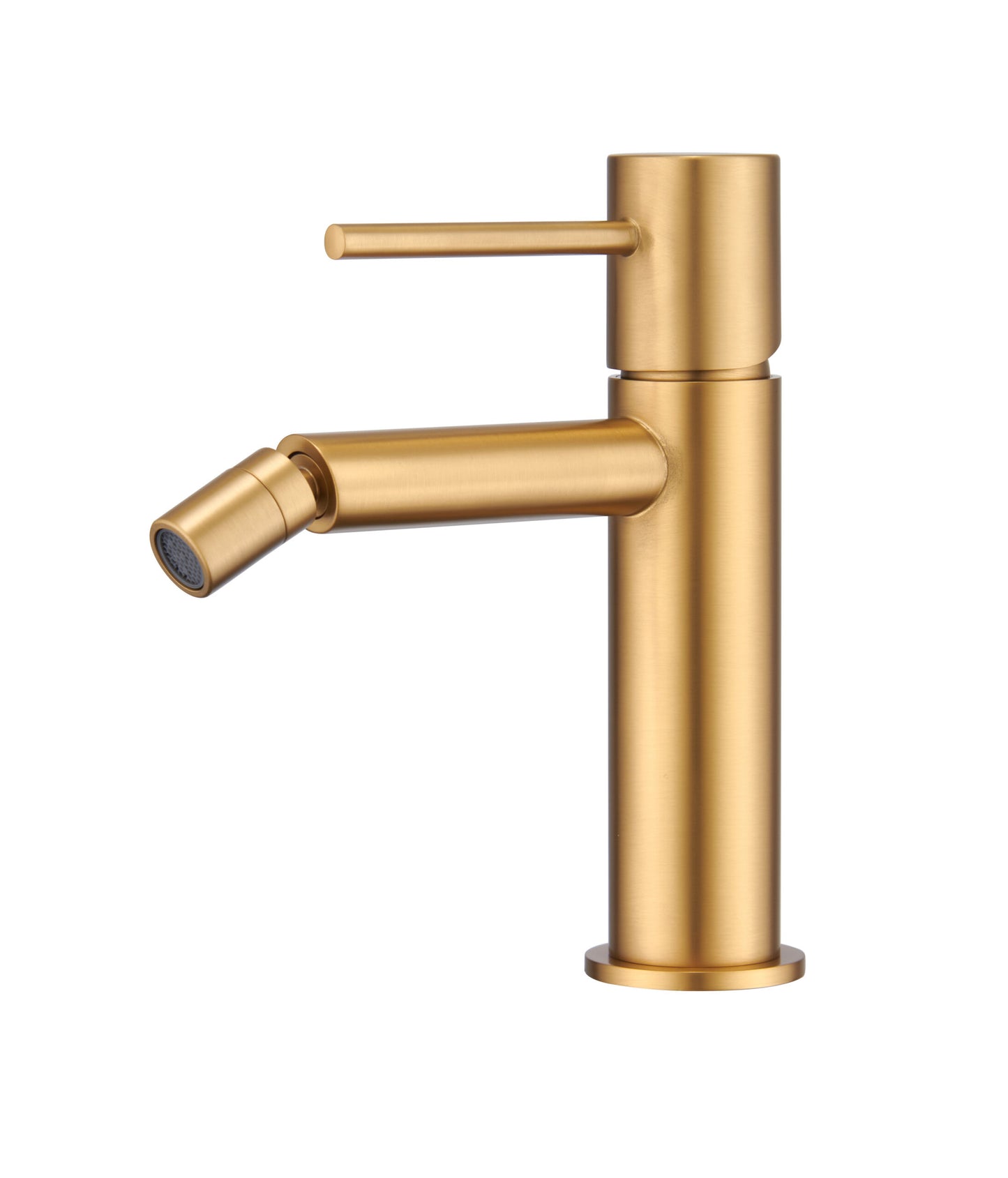 Single-Handle Bidet Monza Brushed Gold | IMEX