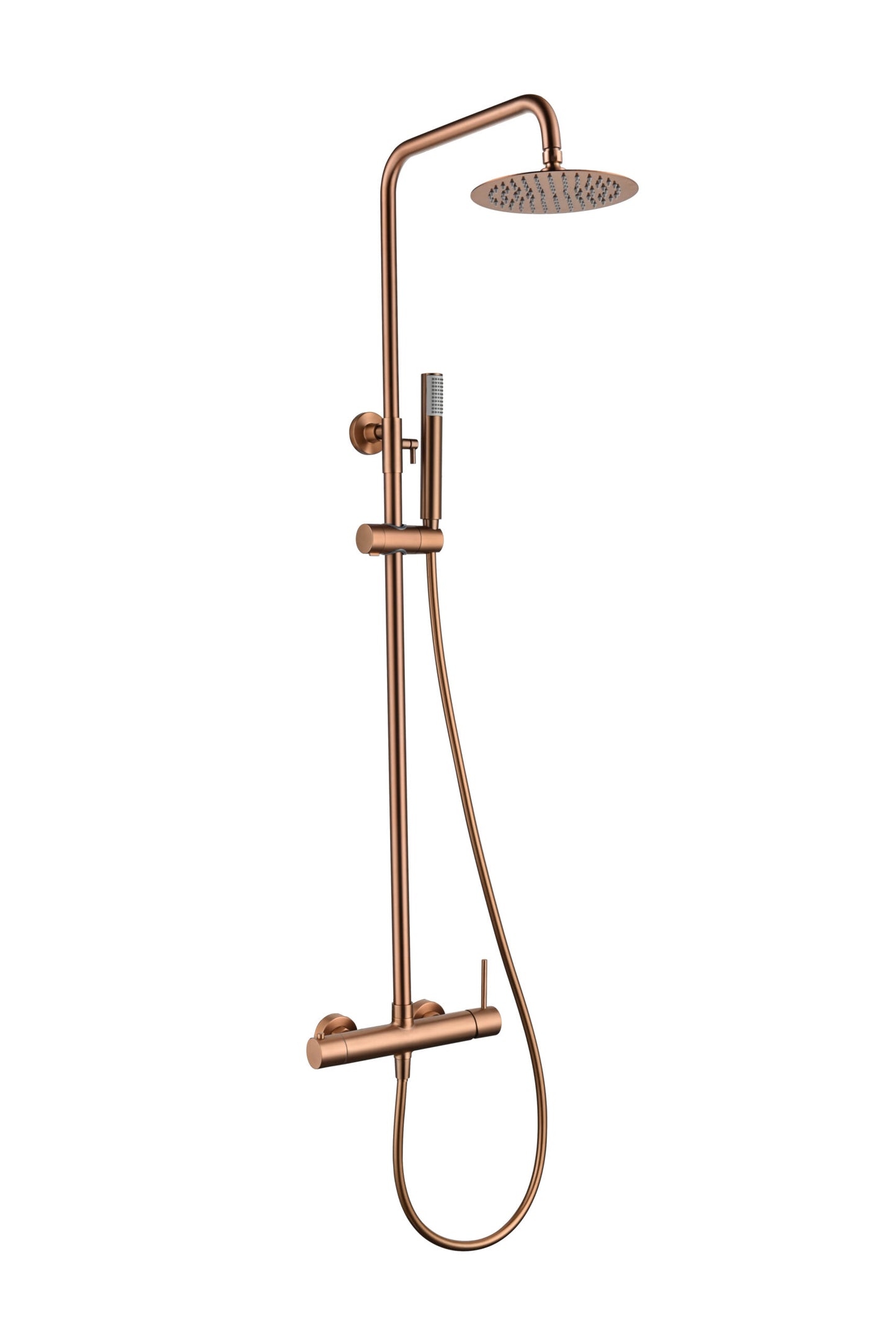 Set Shower Single-Handle Monza Brushed Rose Gold | IMEX
