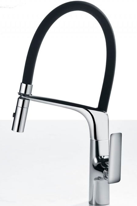 Chrome Kitchen Faucet Modern Design Lanzarote Series, view 2