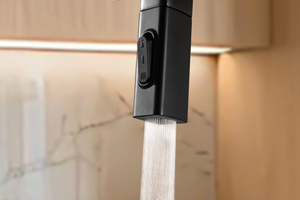 Canadá Matte Black Kitchen Mixer Tap, view 4