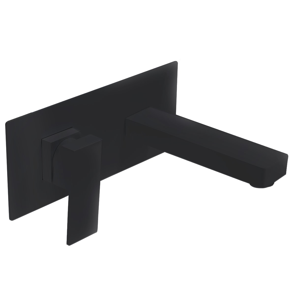 Single-Handle Basin Concealed Suiza Matte Black | IMEX