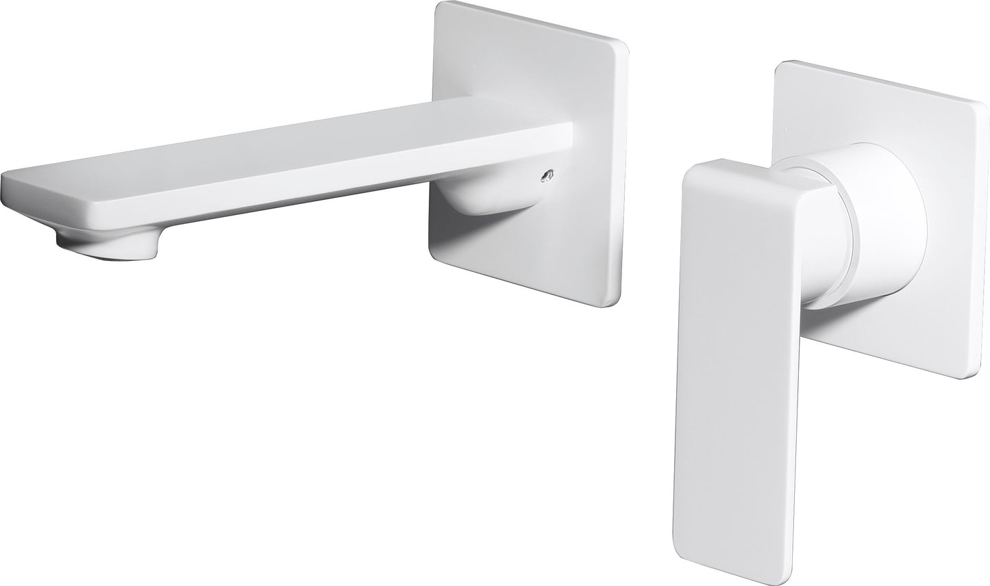 Single-Handle Basin Concealed Fiji Matte White | IMEX