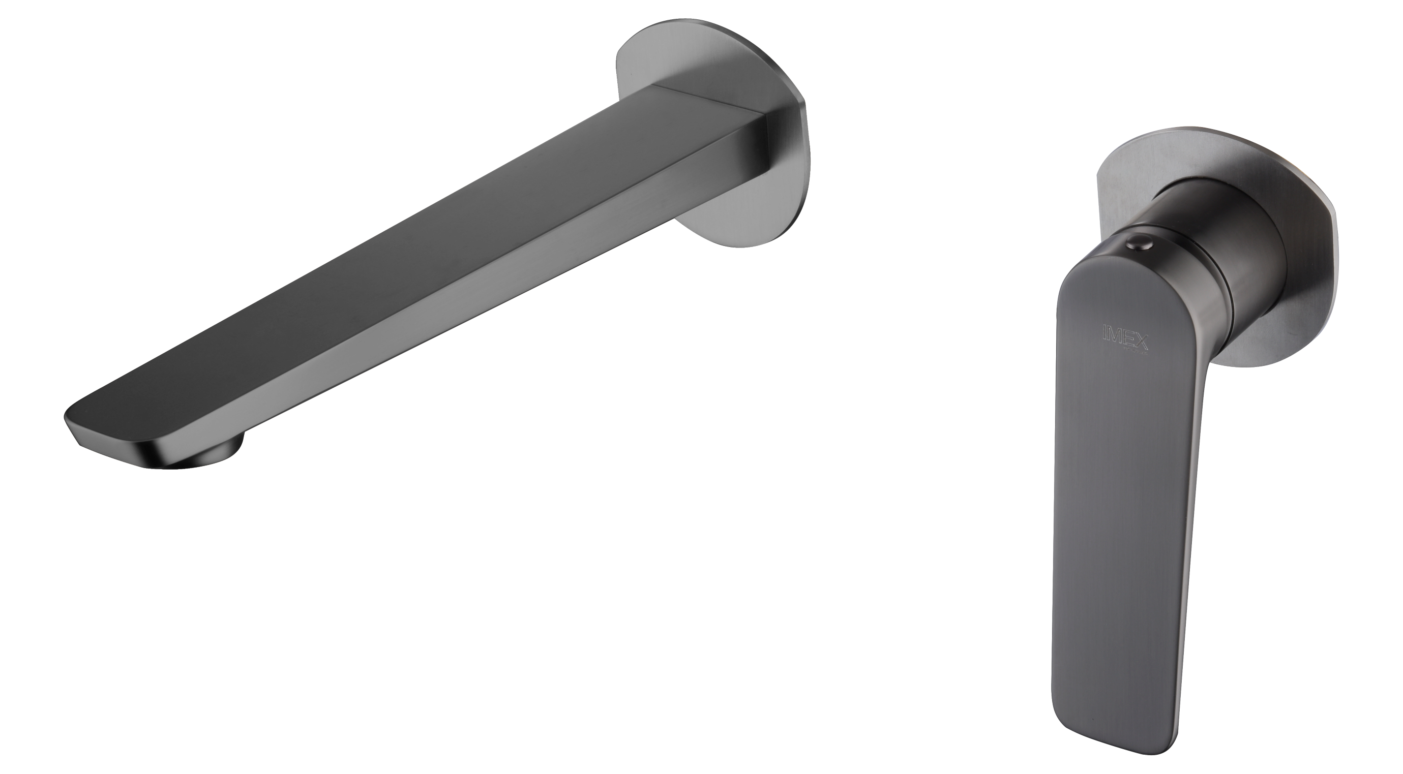 Black Gun Metal Single Handle Bathroom Sink Faucet, view 2