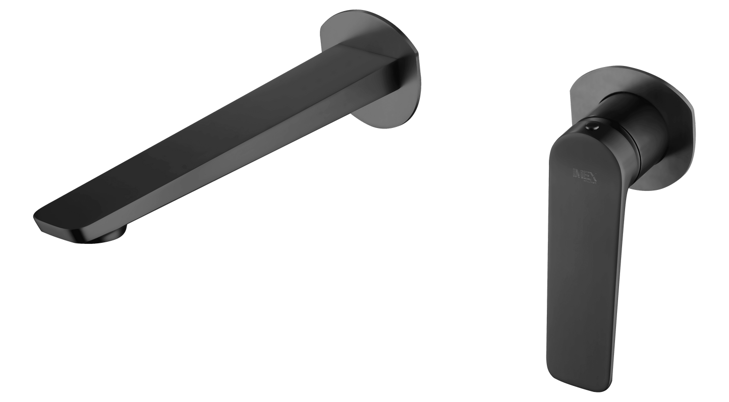 Single-Handle Concealed Basin Naples Matte Black | IMEX