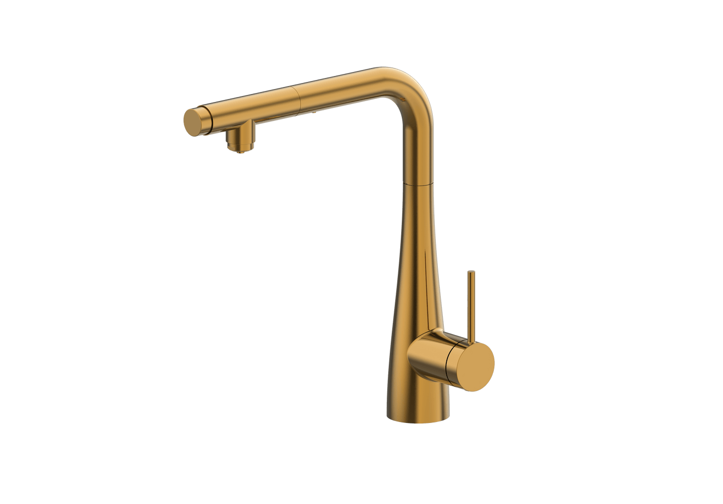 Faucet Kitchen Split Osmosis Brushed Gold | IMEX