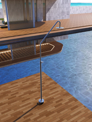 Colorado Stainless Steel Pool Shower Tap in 316 Stainless Steel GPC004/AC, view 3
