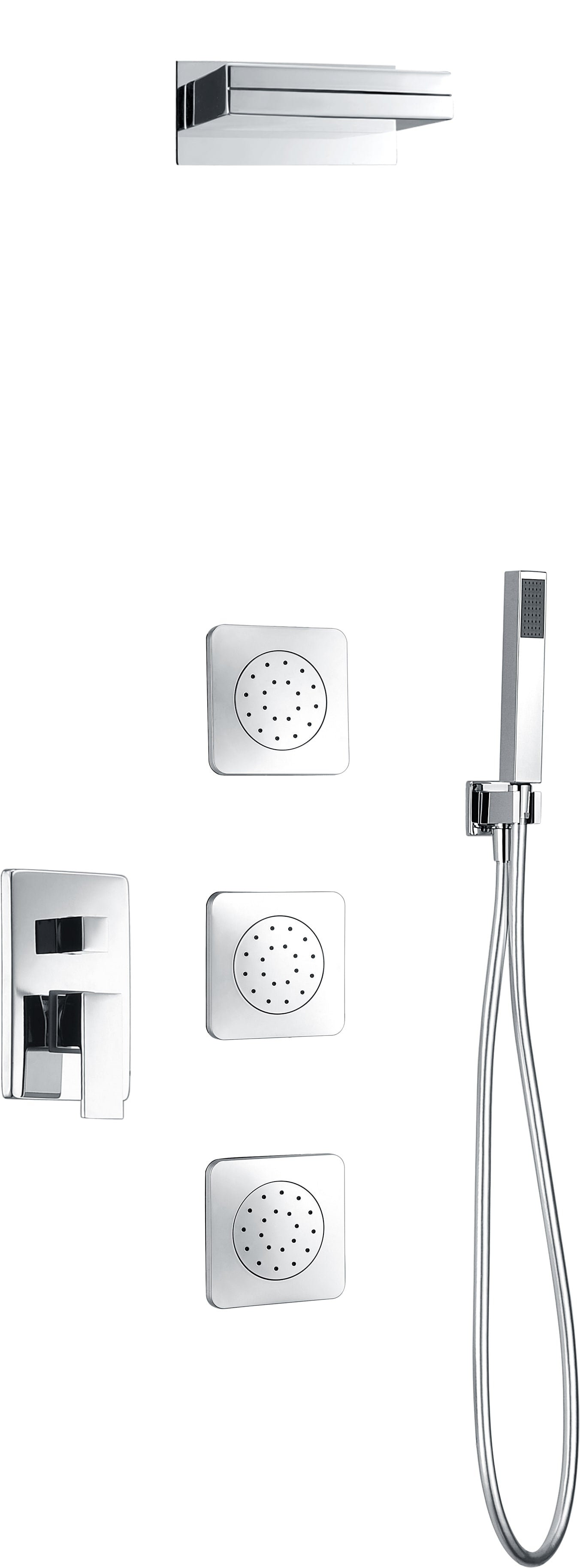 Set Shower Concealed Single-Handle Formentera | IMEX