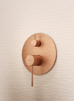 Génova Chrome Concealed Single Lever Shower Set, view 4