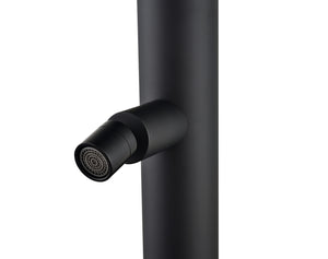 Michigan Matte Black Steel Pool Shower Tap in 316 Stainless Steel, view 3