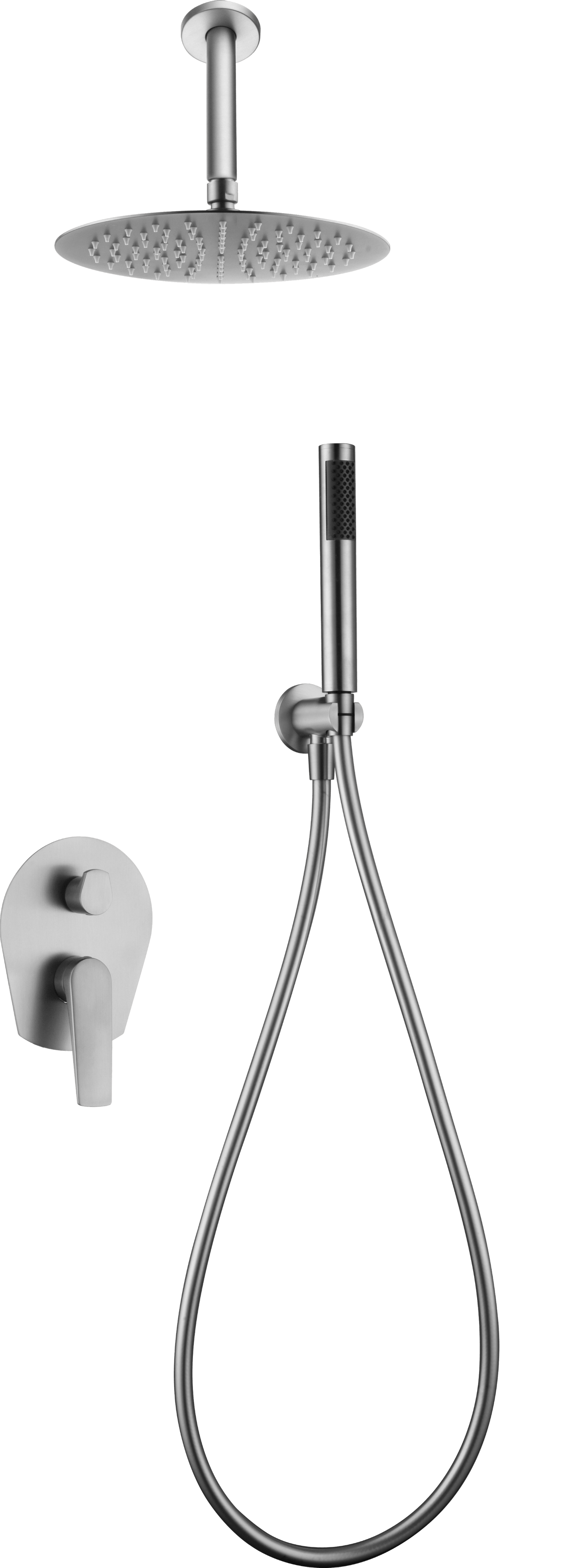 Set Shower Single-Handle Concealed Paros Steel 316 | IMEX