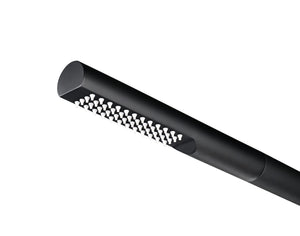 Colorado Matte Black Steel Pool Shower Tap in 316 Stainless Steel, view 4