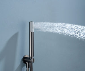 Bless Black Gun Metal Shower Set, view 4