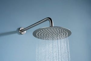 Bless Brushed Nickel Concealed Thermostatic Shower Set, view 4