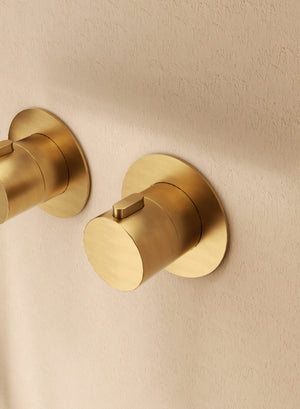 Bolonia Chrome Concealed Thermostatic Shower Set, view 4